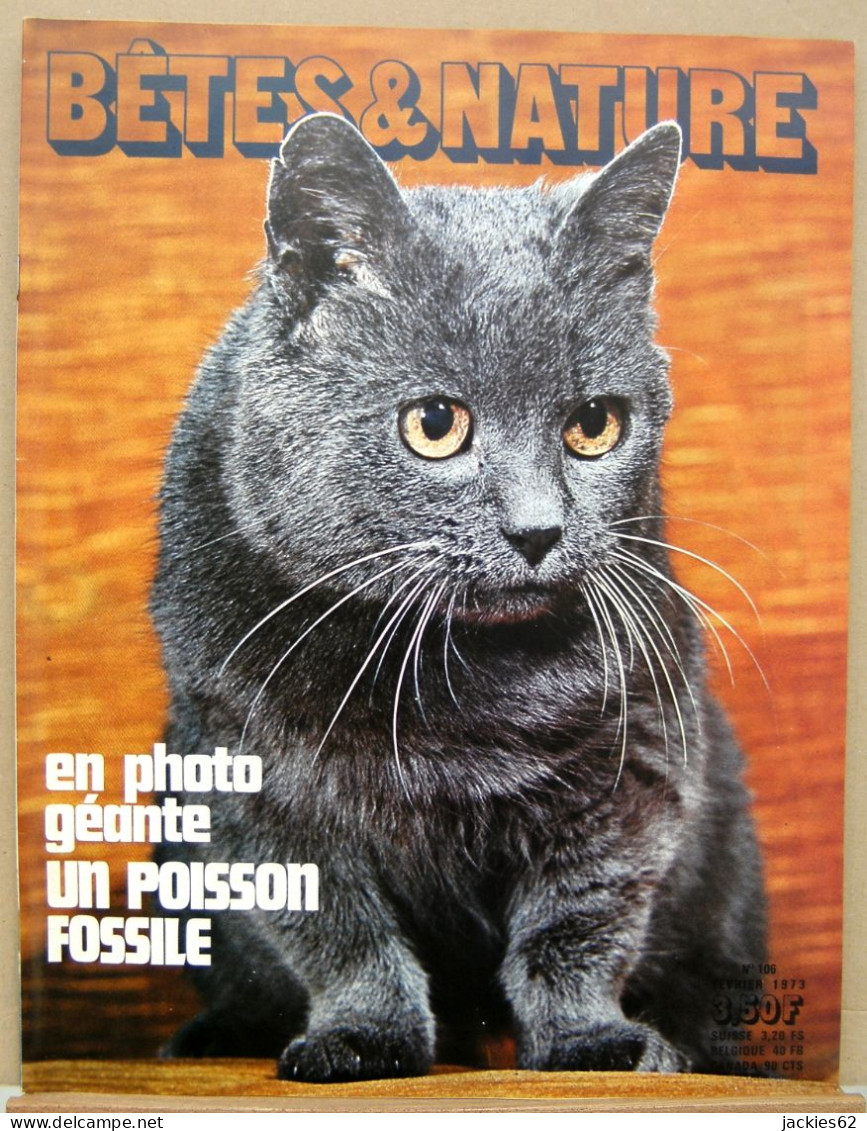 106/ LA VIE DES BETES / BETES ET NATURE N° 106 Du 2/1973, Poster Inclu, Voir Sommaire - Animaux