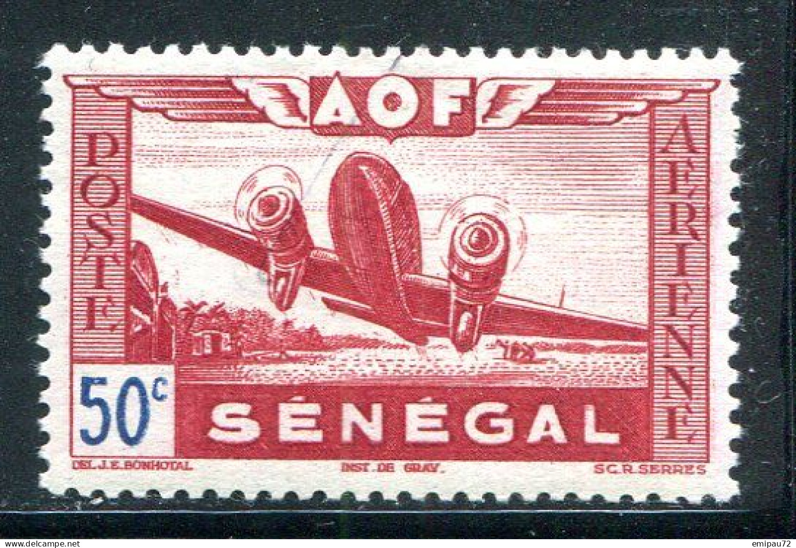 SENEGAL- P.A Y&T N°22- Neuf Sans Charnière ** - Airmail