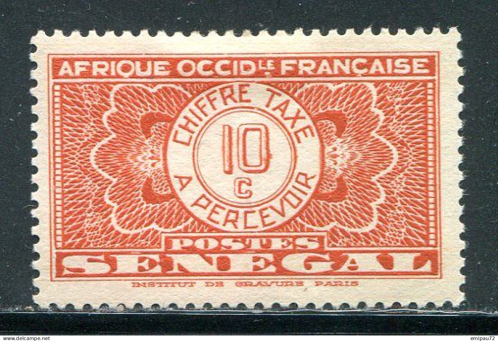 SENEGAL- Taxe Y&T N°23- Neuf Sans Gomme - Timbres-taxe