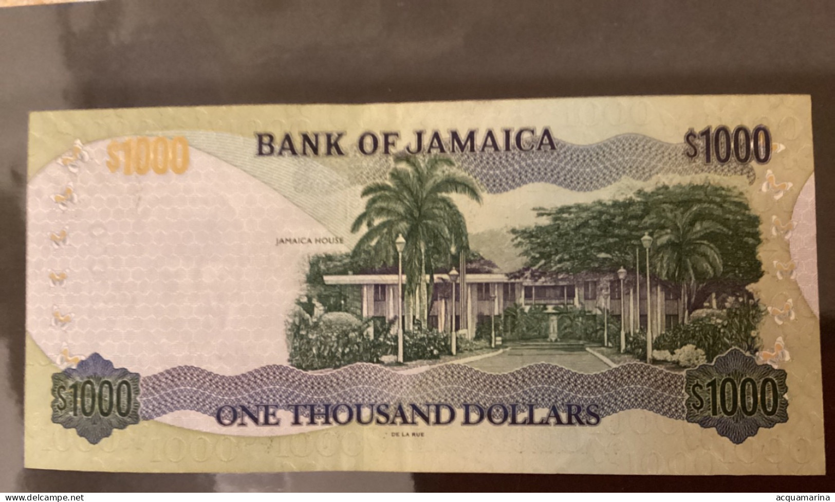 BANK Of JAMAICA - 1000 DOLLARS 2008 UNC - Jamaique