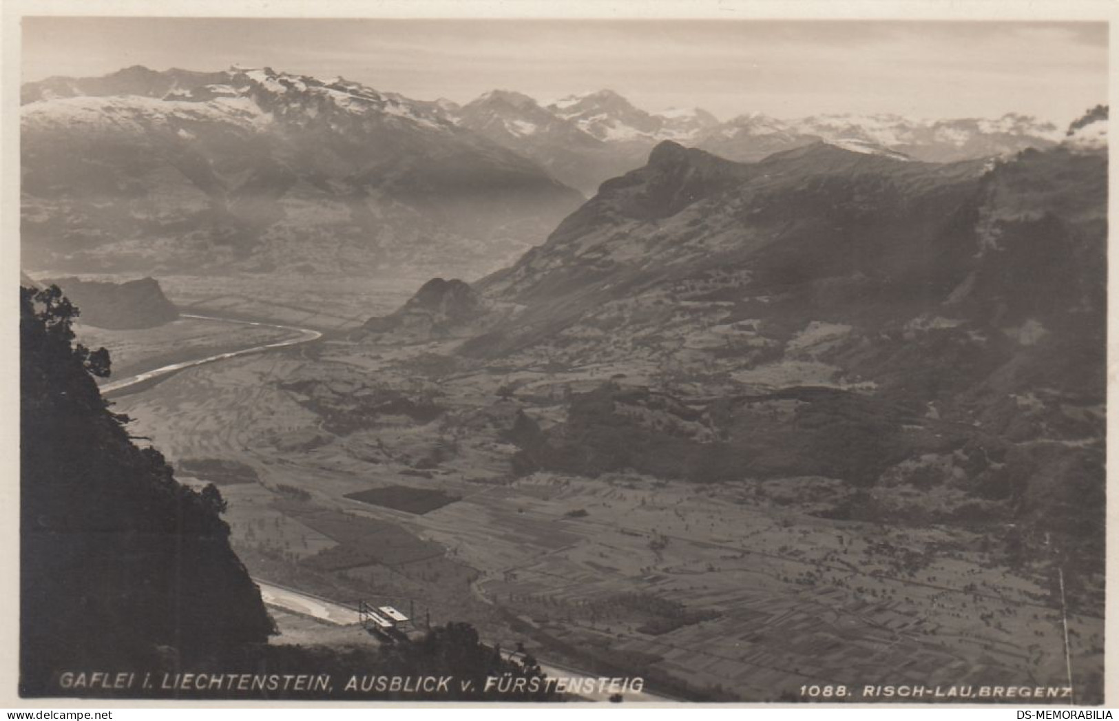 Gaflei - Ausblick Von Furstensteig - Liechtenstein