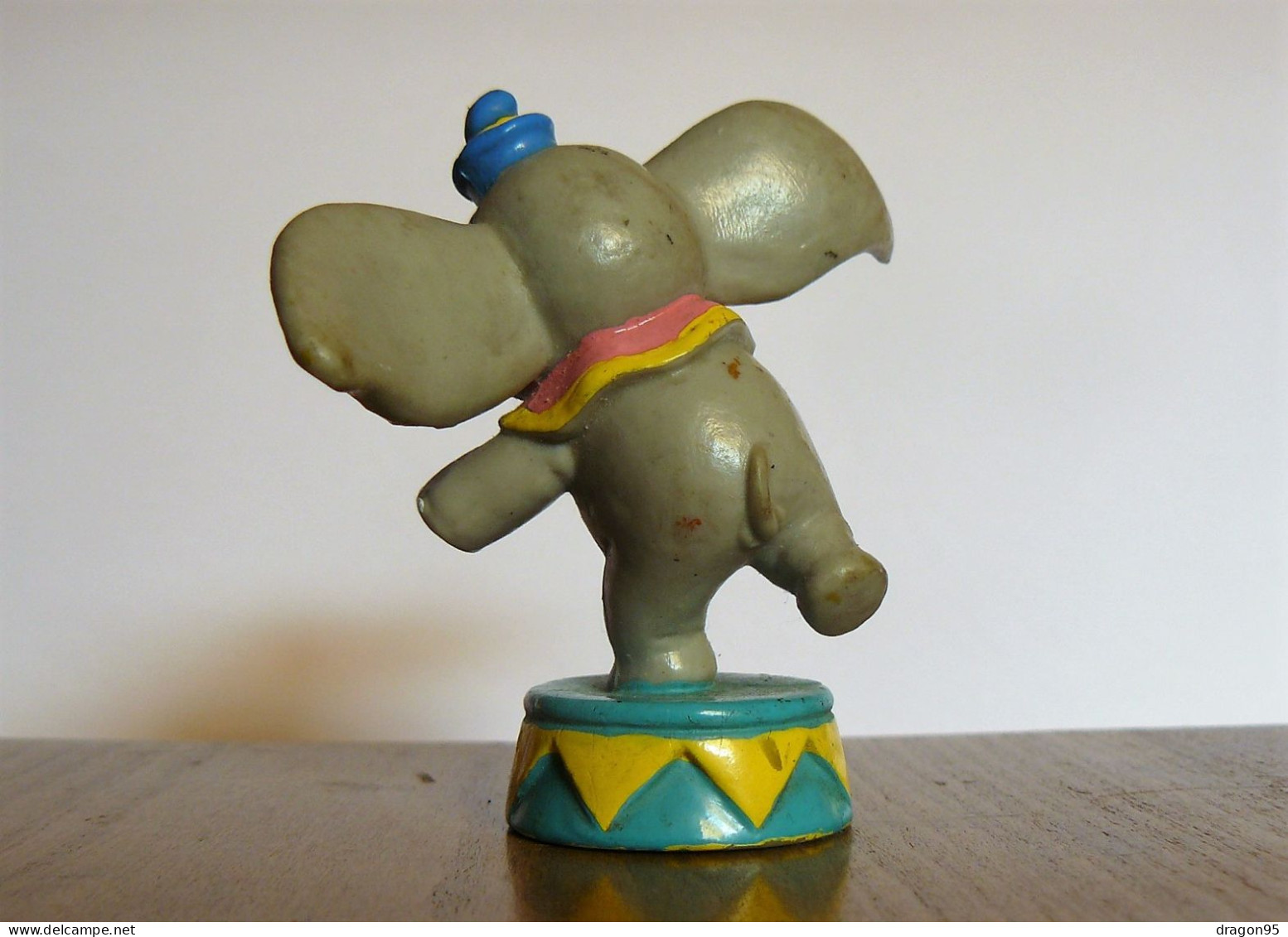Figurine Dumbo Vintage Peinte à La Main - Bully - Walt Disney - Disney