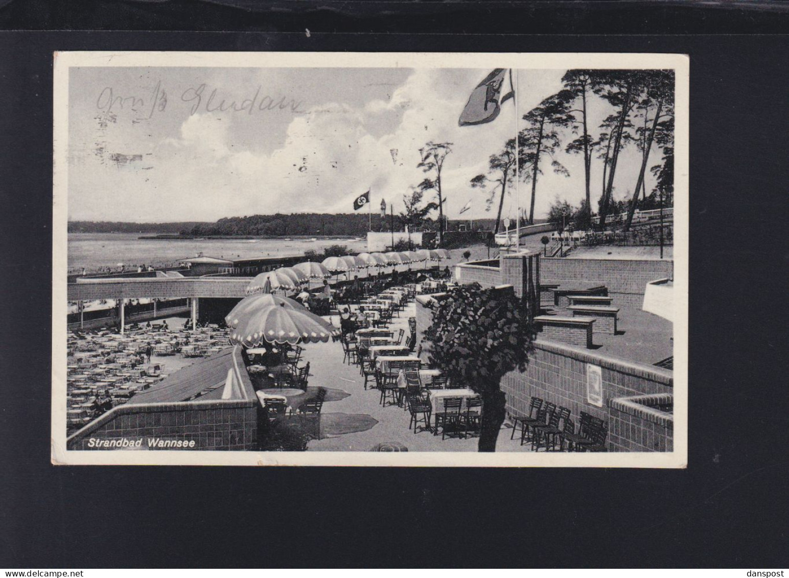 Dt. Reich AK Wansee Strandbad 1932 - Wannsee