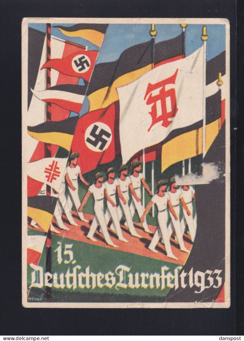 Dt. Reich PK 15. Turnfest 1933 Gelaufen - Athlétisme