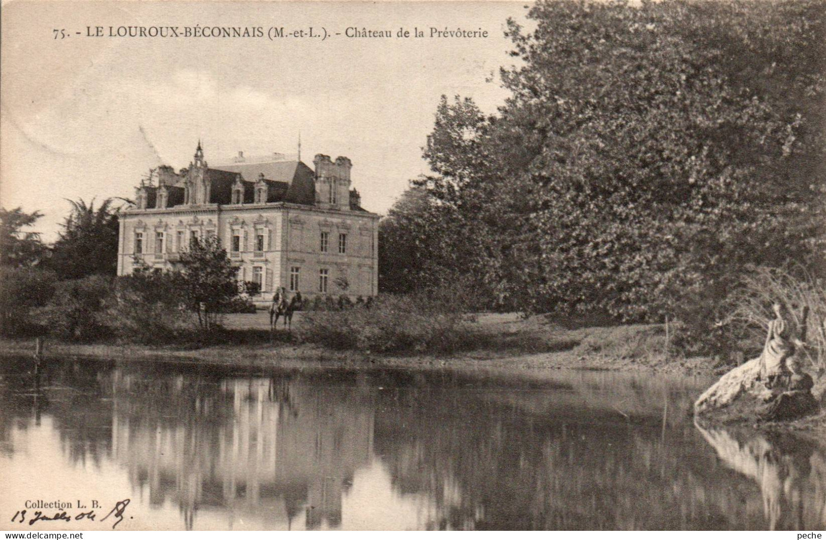 N°119728bis -cpa Le Louroux Béconnais -château De La Prévôterie- - Le Louroux Beconnais