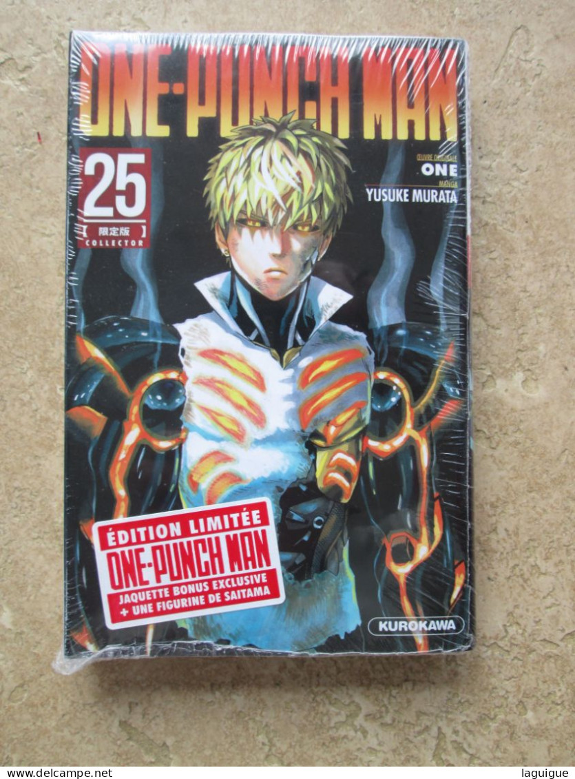 MANGA ONE PUNCH MAN EDITION LIMITEE NEUF SOUS BLISTER COLLECTOR TOME 25 - Mangas [french Edition]