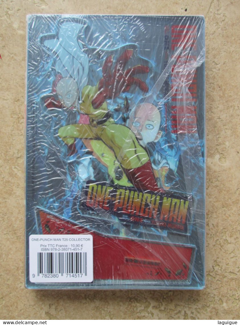 MANGA ONE PUNCH MAN EDITION LIMITEE NEUF SOUS BLISTER COLLECTOR TOME 25 - Mangas Version Francesa