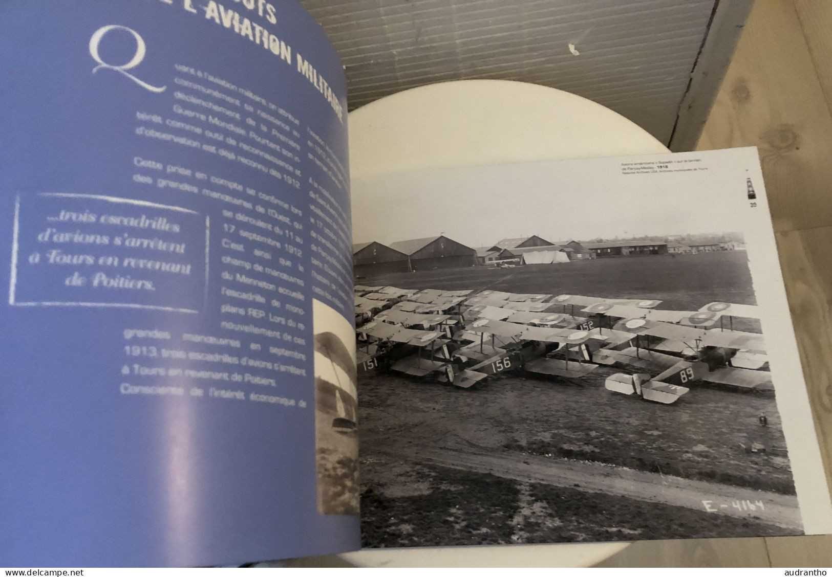 Rare LES PIONNIERS DE L'AVIATION à TOURS 1910 archives municipales de tours 2010 francearchives