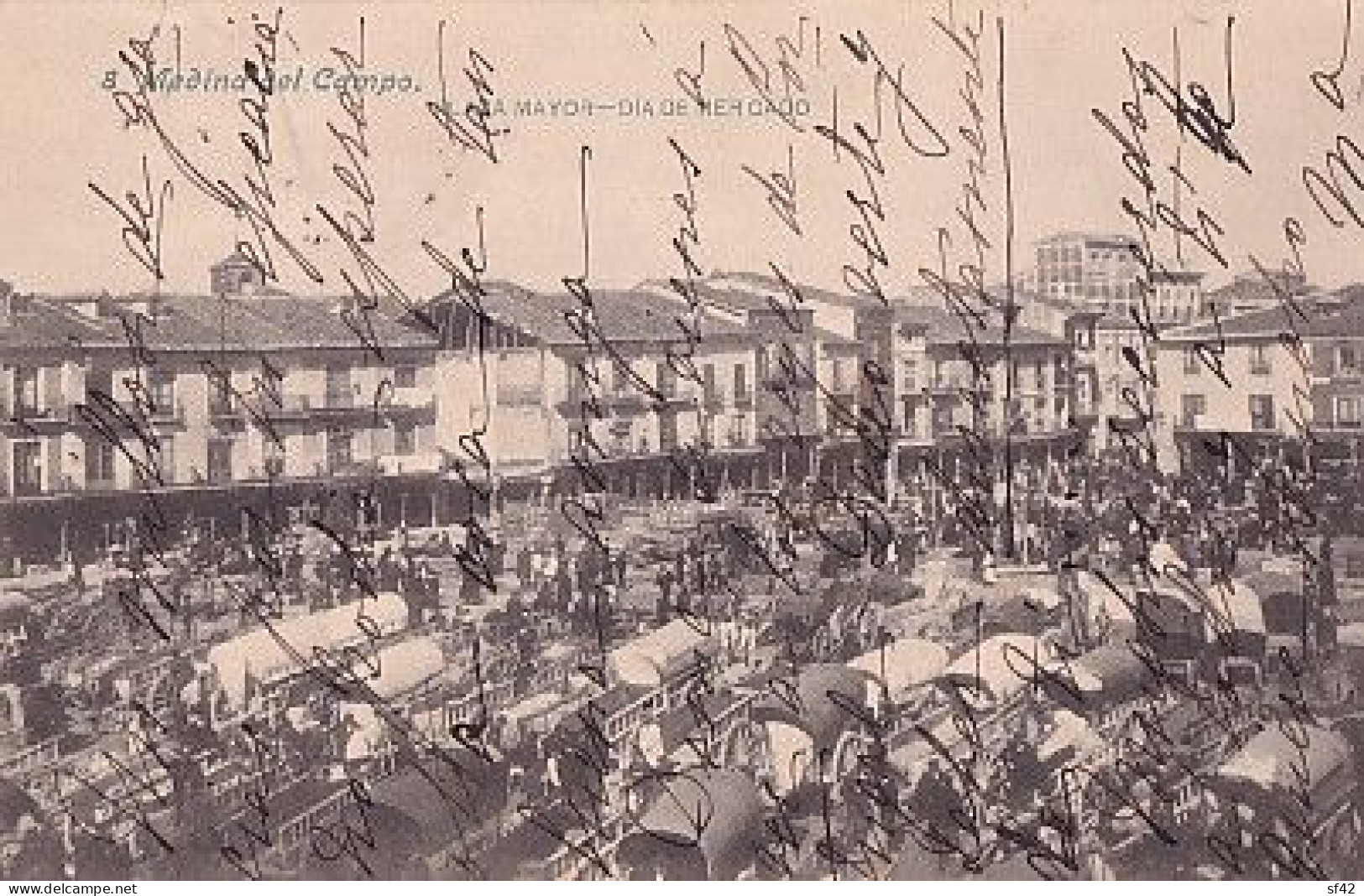 MEDINA DEL CAMPO               PLAZA MAYOR                 DIA DE MERCADO         PRECURSEUR  + TIMBRE - Sonstige & Ohne Zuordnung