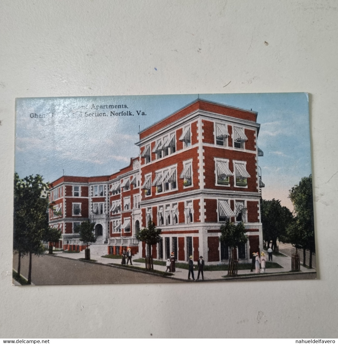 Carta Postale Non Circulèe - USA - NORFOLK, V.A.. - The Holland Apartments, Ghent Residential Section - Norfolk