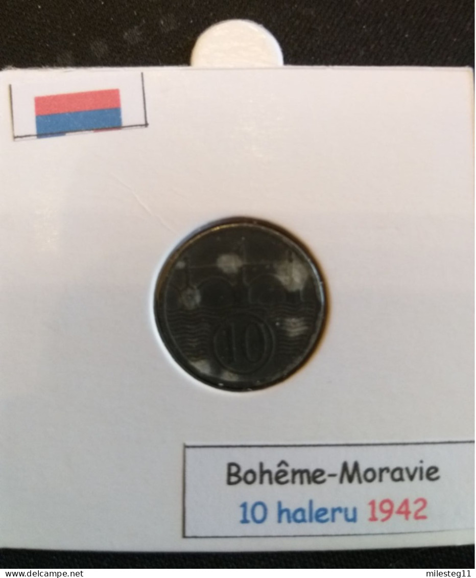 Pièce De 10 Haleru De 1942 (protectorat De Bohême-Moravie) - Tsjechië