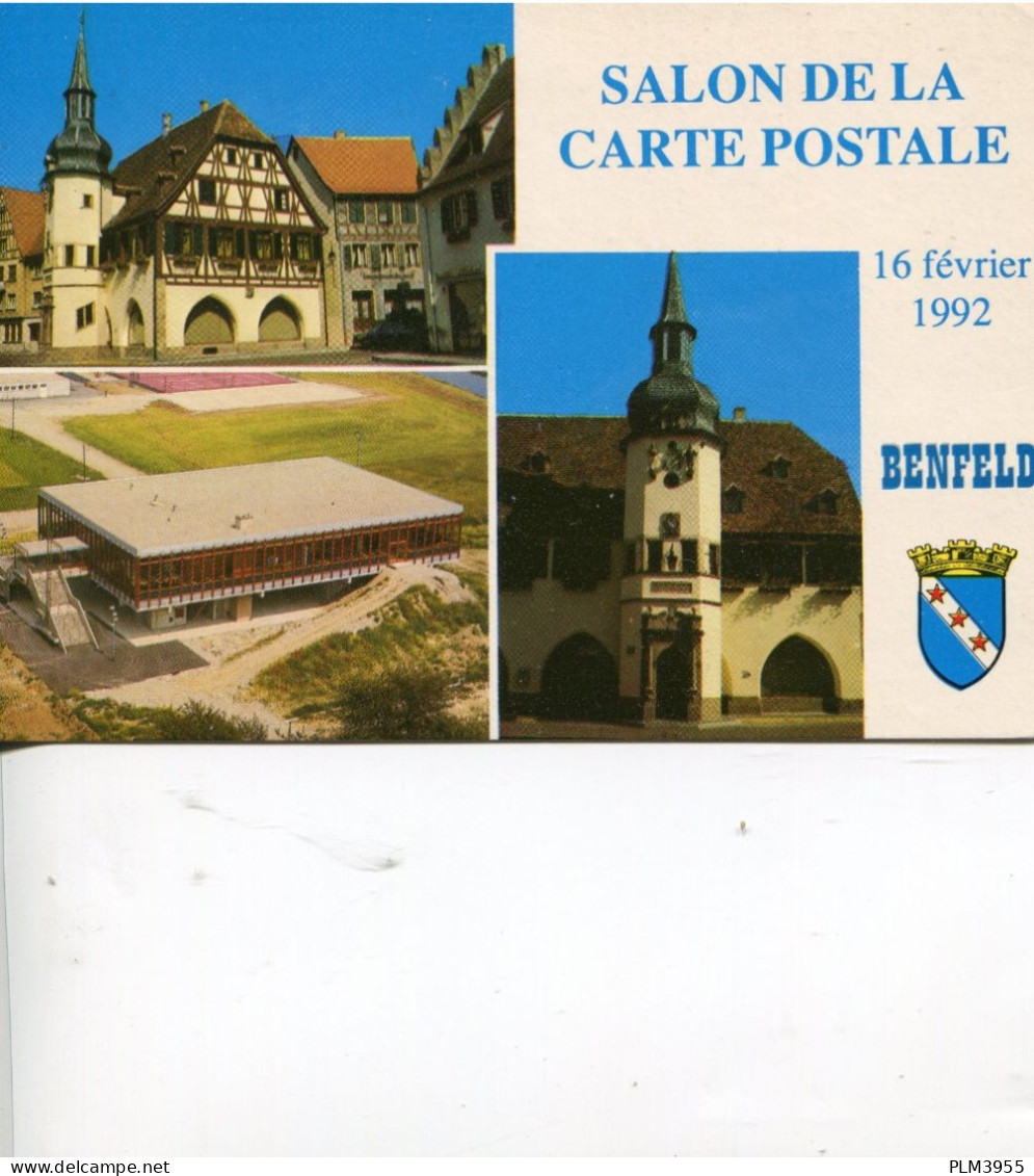 67  Benfeld Salon De La Carte Postole 1992 - Benfeld