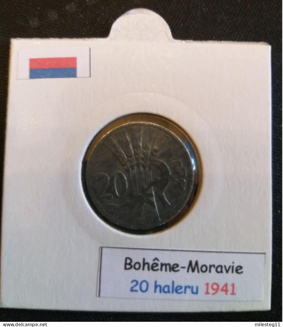 Pièce De 20 Haleru De 1941 (protectorat De Bohême-Moravie) - Tchéquie