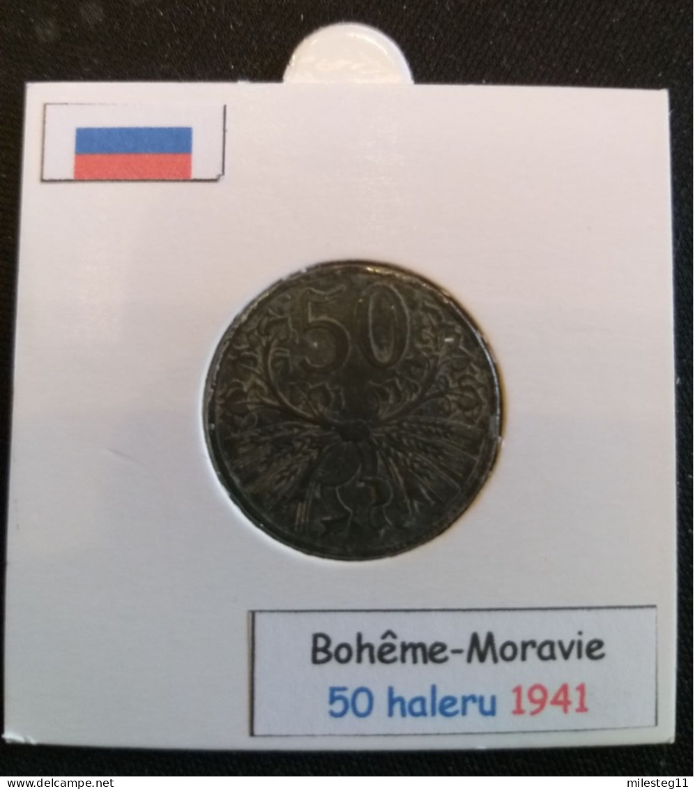 Pièce De 50 Haleru De 1941 (protectorat De Bohême-Moravie) - Tchéquie