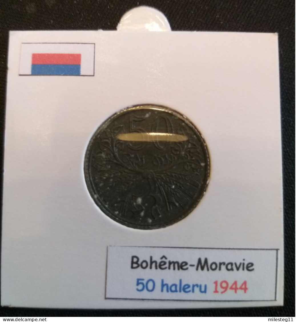 Pièce De 50 Haleru De 1944 (protectorat De Bohême-Moravie) - Tsjechië