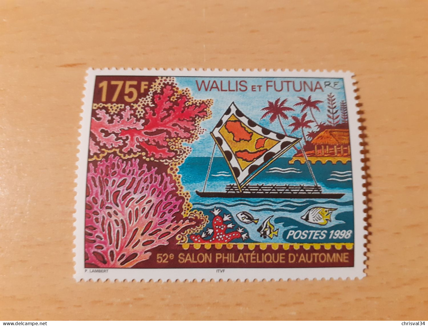 TIMBRE  WALLIS-ET-FUTUNA      N  527   COTE  4,60  EUROS   NEUF  SANS   CHARNIERE - Nuevos