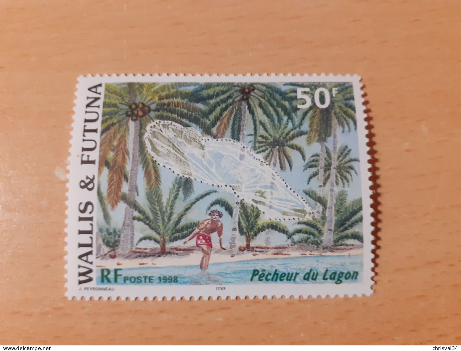 TIMBRE  WALLIS-ET-FUTUNA      N  518   COTE  1,50  EUROS   NEUF  SANS   CHARNIERE - Nuevos