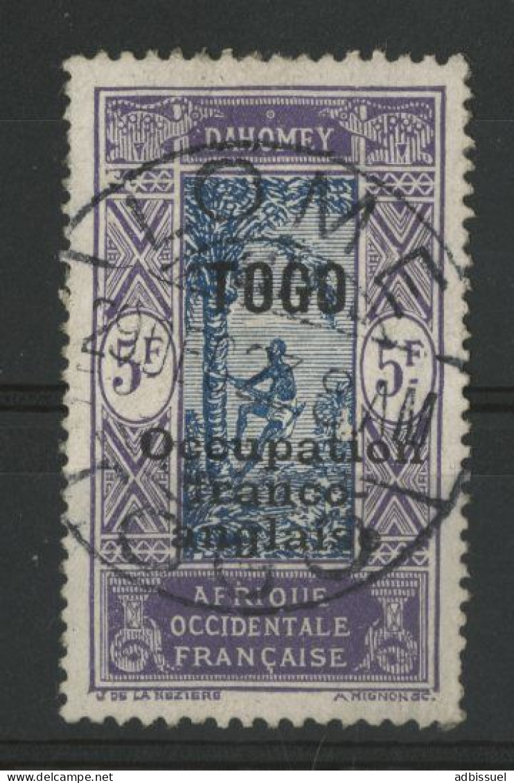N° 100 15 Fr Violet Et Bleu Cote 22 € Obl. C. à D. LOME TOGO 29/2/23 La Grosse Valeur De La Série. TB - Oblitérés