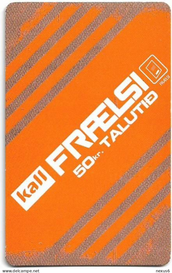 Faroe - Kall - Frælsi, Exp.01.2009, PIN Xxxxxxxxxxxx, GSM Refill 50Kr, Used - Faeroër