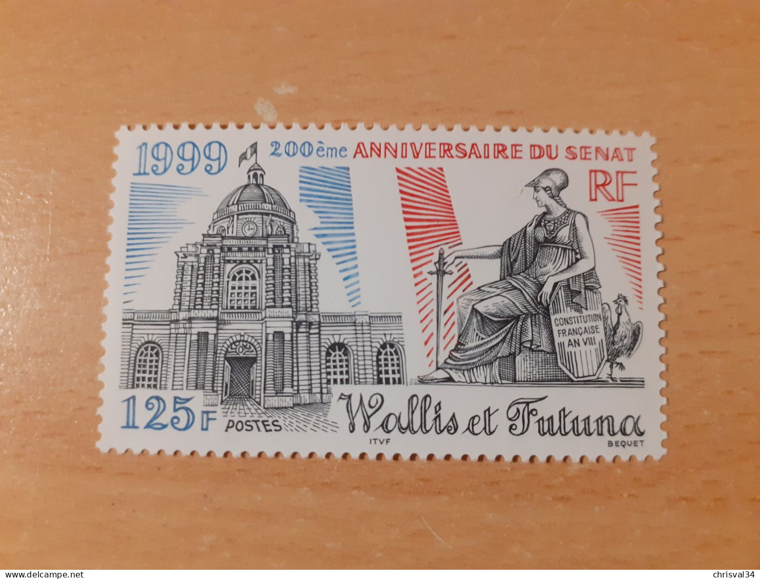 TIMBRE  WALLIS-ET-FUTUNA      N  531a   COTE  3,30  EUROS   NEUF  SANS   CHARNIERE - Ungebraucht