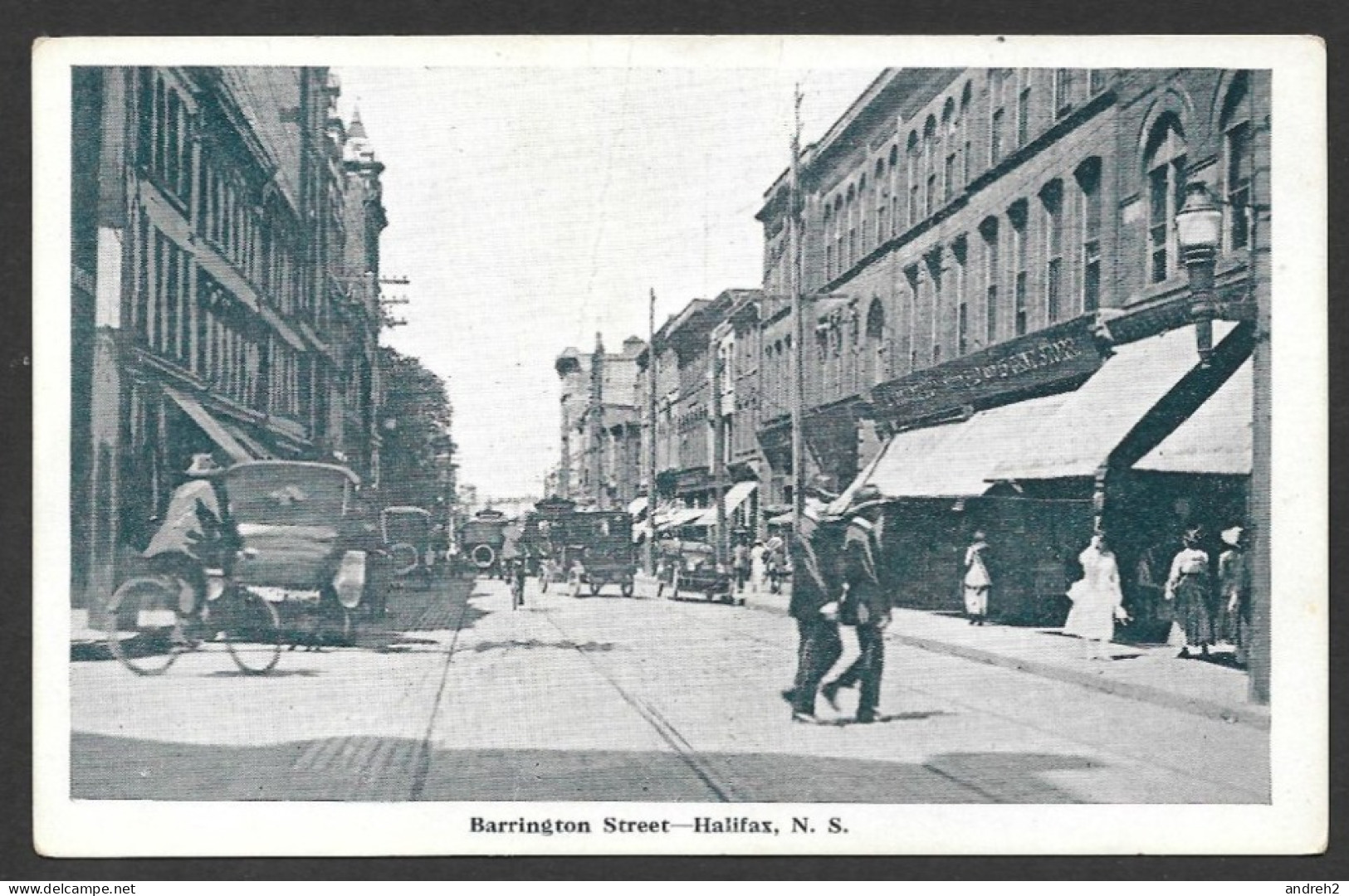 Halifax  Nouvelle Écosse - Nova Scotia - C.P.A. Barrington Street Halifax - Uncirculated  Non Circulée - Novelty Mfg. - Halifax