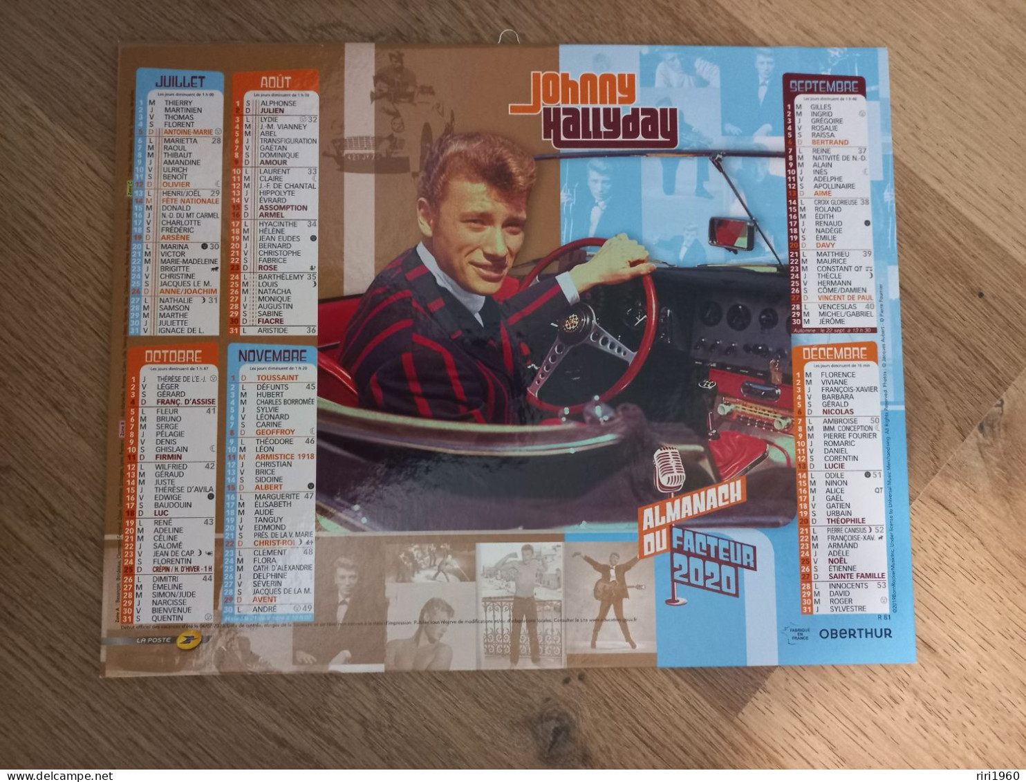 Almanach Johnny Hallyday. - Grand Format : 2001-...