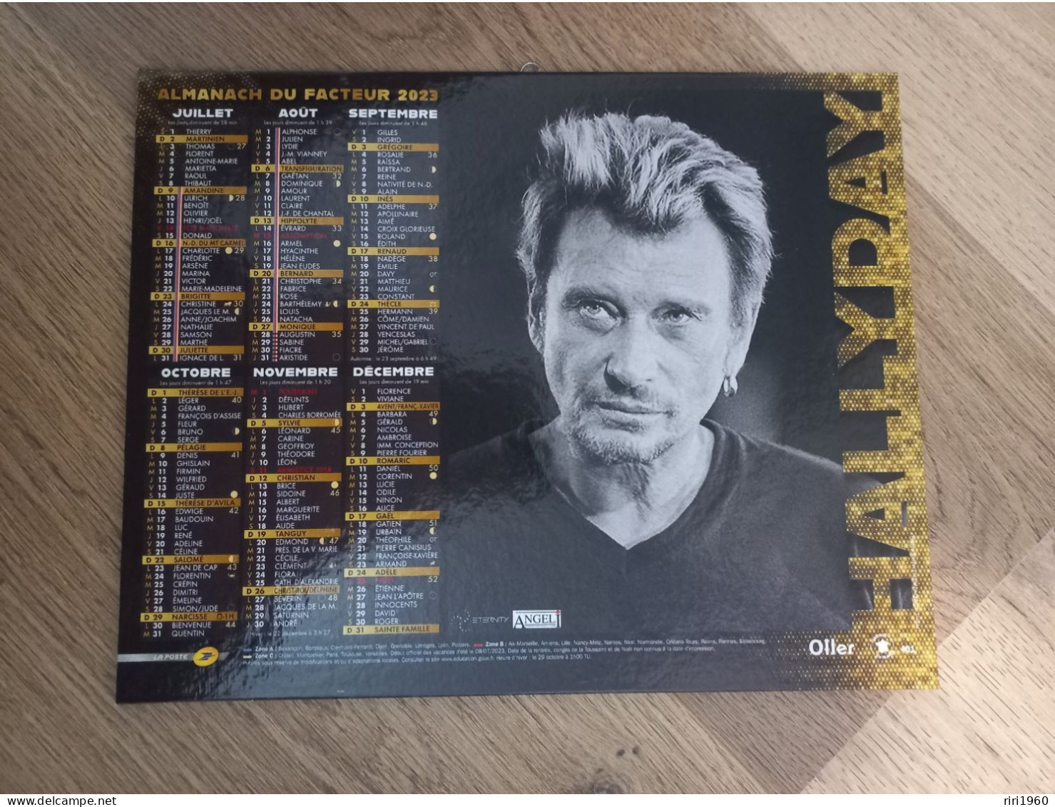 Almanach Johnny Hallyday.jean Paul Belmondo - Grand Format : 2001-...
