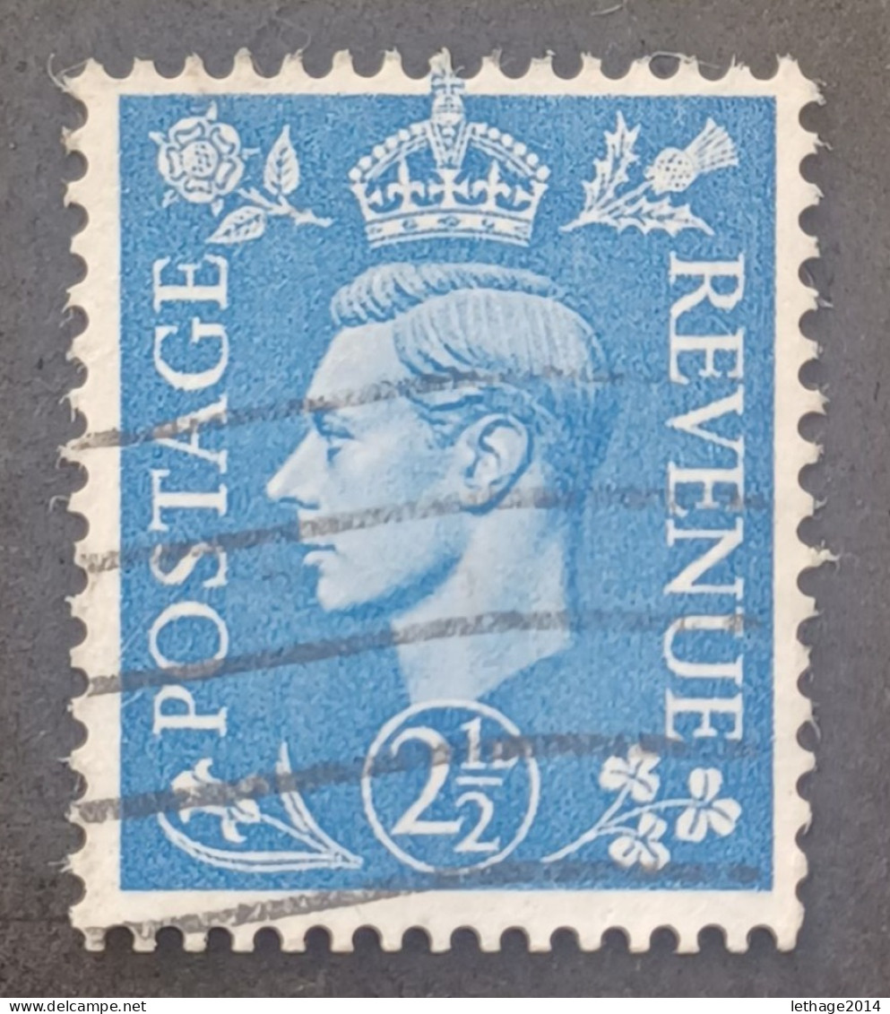 ENGLAND BRITISH 1937 KING GEORGE VI CAT UNIF N 213C WMK 18 ERROR INVERTED - Used Stamps