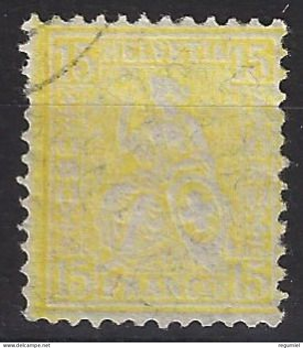 Suiza U   52 (o) Usado. 1881 - 1843-1852 Federal & Cantonal Stamps