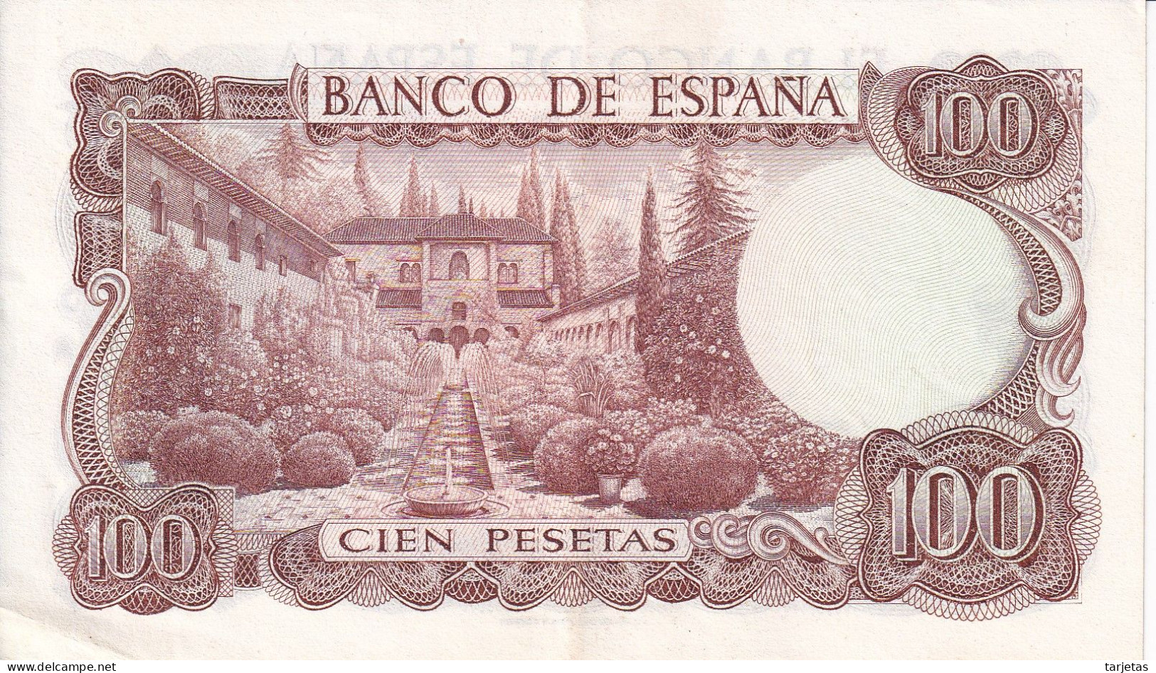 BILLETE DE 100 PTAS DEL AÑO 1970 SERIE H EN CALIDAD EBC (XF) (BANK NOTE) - 100 Pesetas