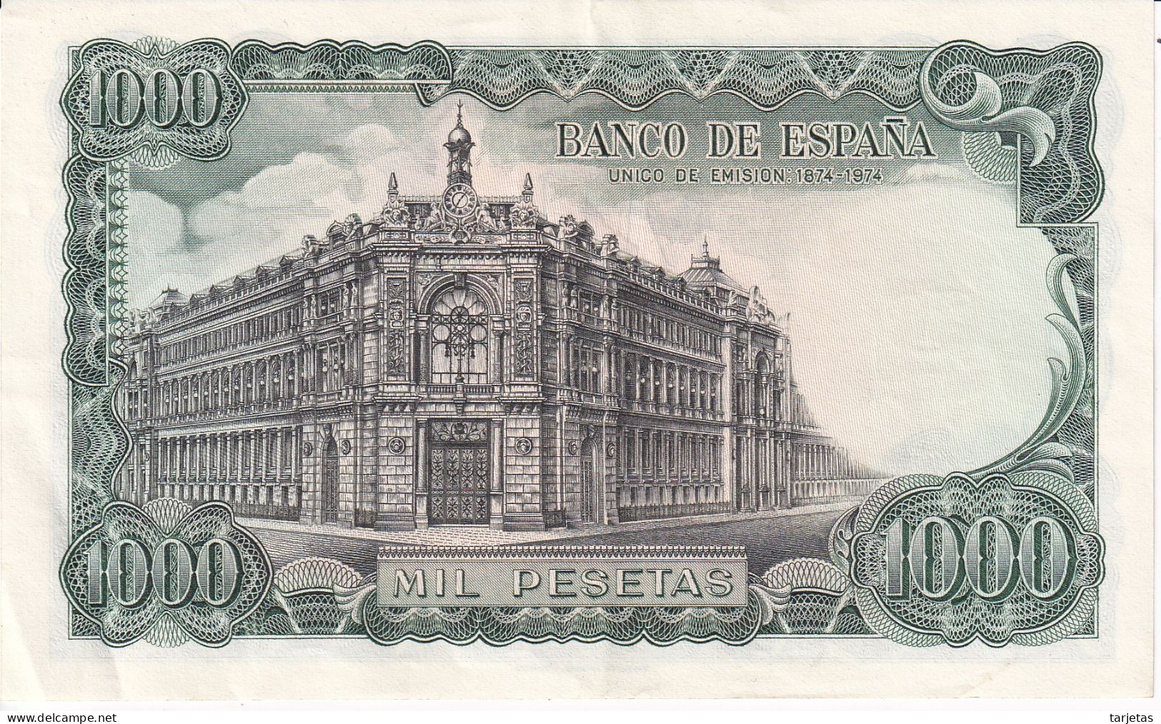 BILLETE DE ESPAÑA DE 1000 PTAS DEL AÑO 1971 JOSE ECHEGARAY SERIE 5T EN CALIDAD EBC (XF) (BANKNOTE) - 1000 Pesetas