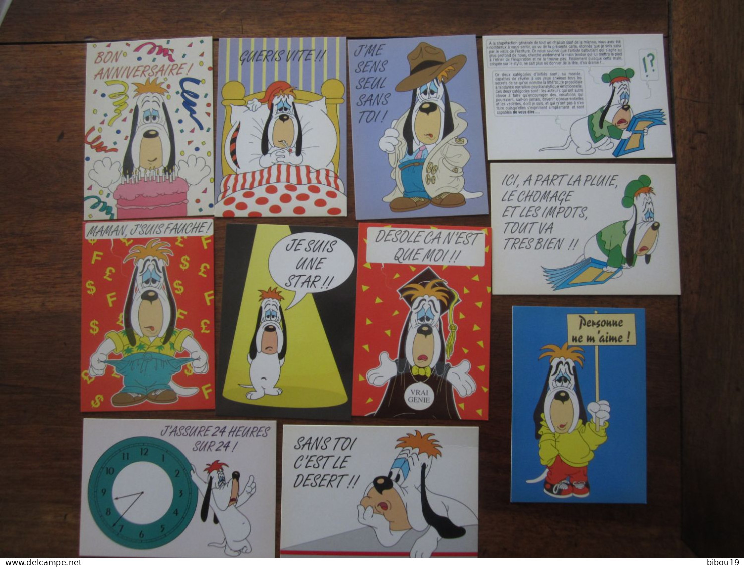 11 CARTES TEX AVERY DROOPY - Séries TV