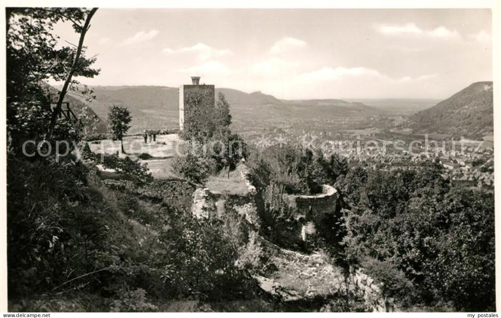 43115303 Geislingen Steige Ruine Helfenstein Geislingen - Geislingen