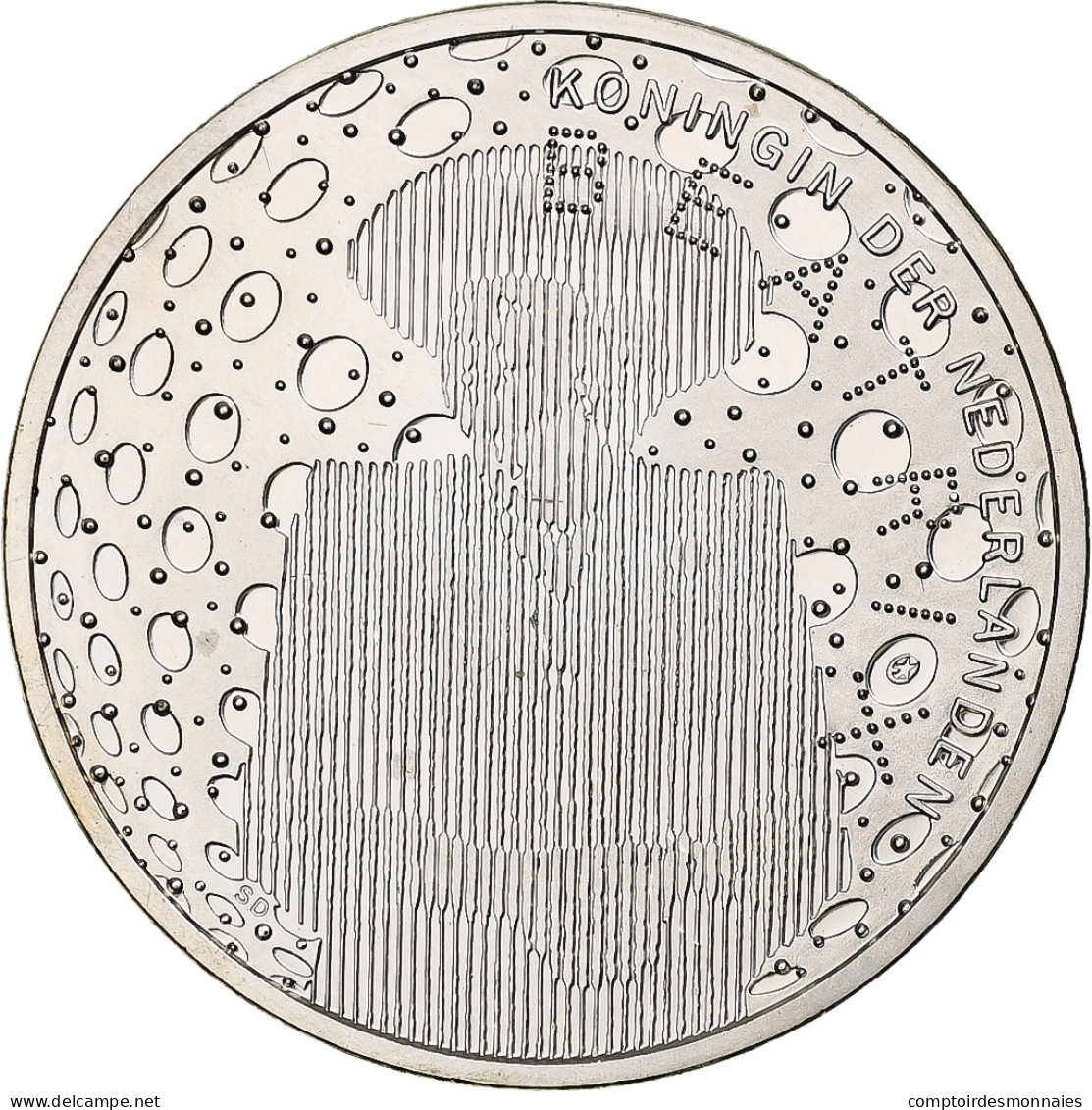 Pays-Bas, 5 Euro, 60th Anniversary Of Liberation, 2005, Utrecht, SPL, Argent - Pays-Bas