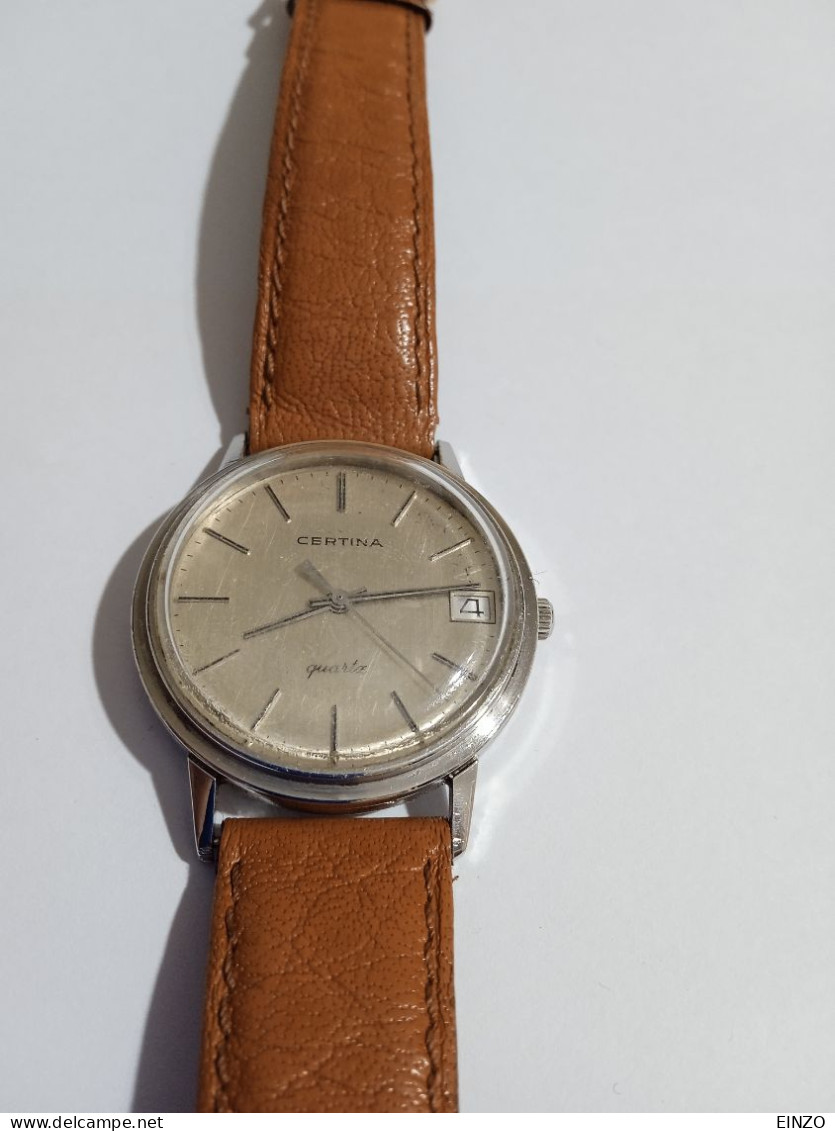 VINTAGE MONTRE CERTINA A QUARTZ DÈS ANNÉES 50 - Horloge: Juwelen