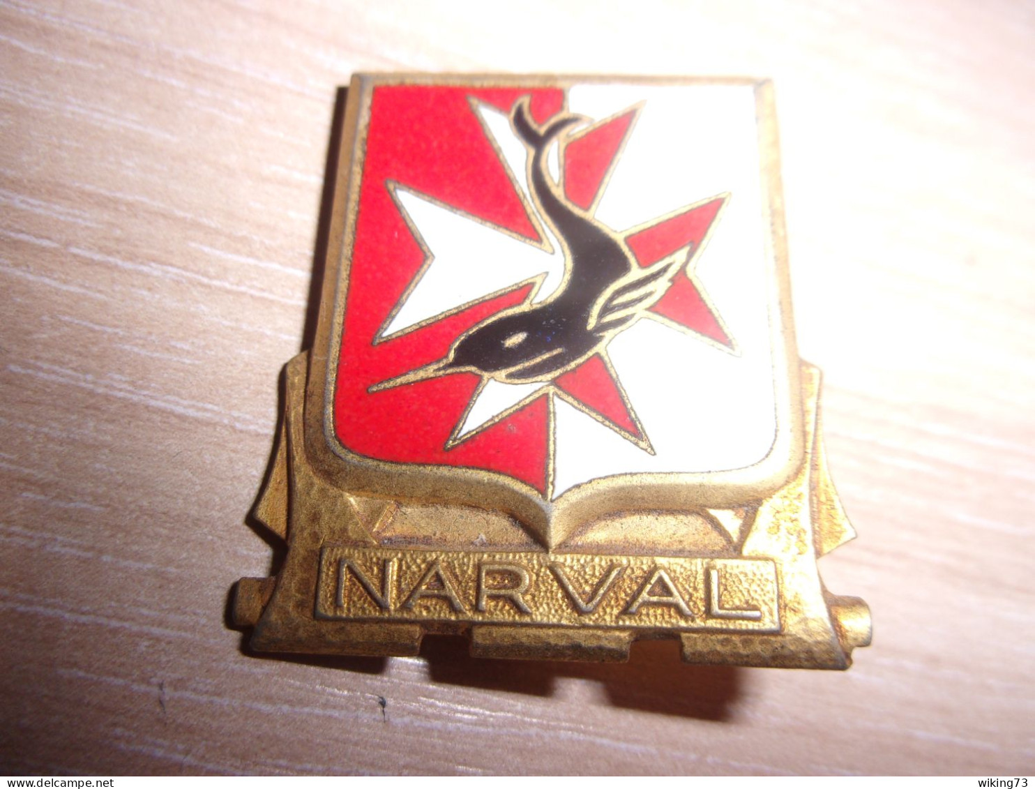 Insigne Sous Marin Océanique " Narval "- Marine Nationale - Guerre - Armée - SMA - Marinera