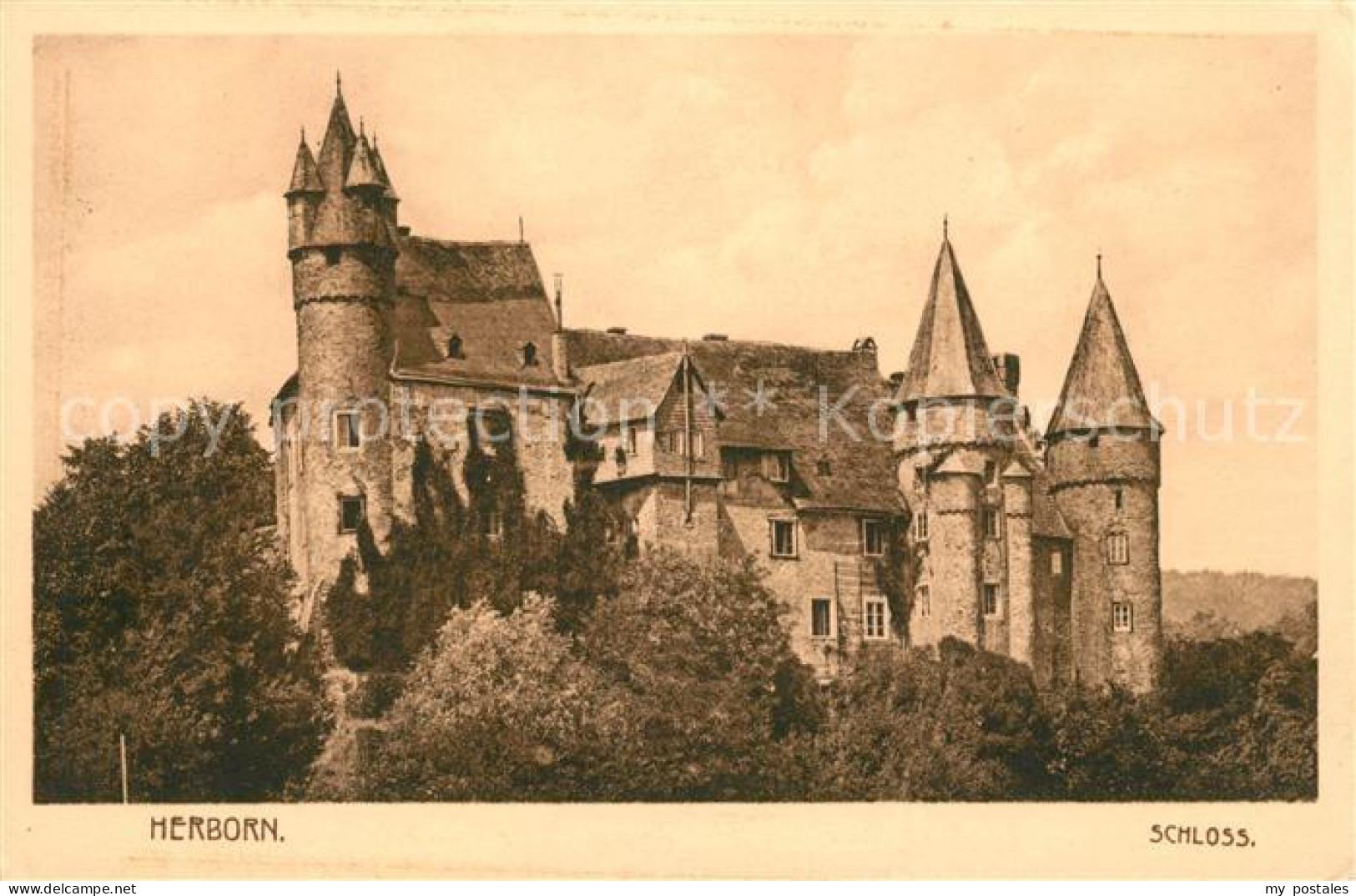 43113136 Herborn Hessen Schloss Herborn - Herborn