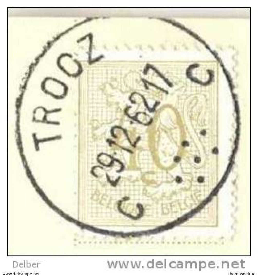 _N797: Nieuwjaarskaart: N°853: C TROOZ C >  Ayeneux  Fléron - 1951-1975 Heraldic Lion