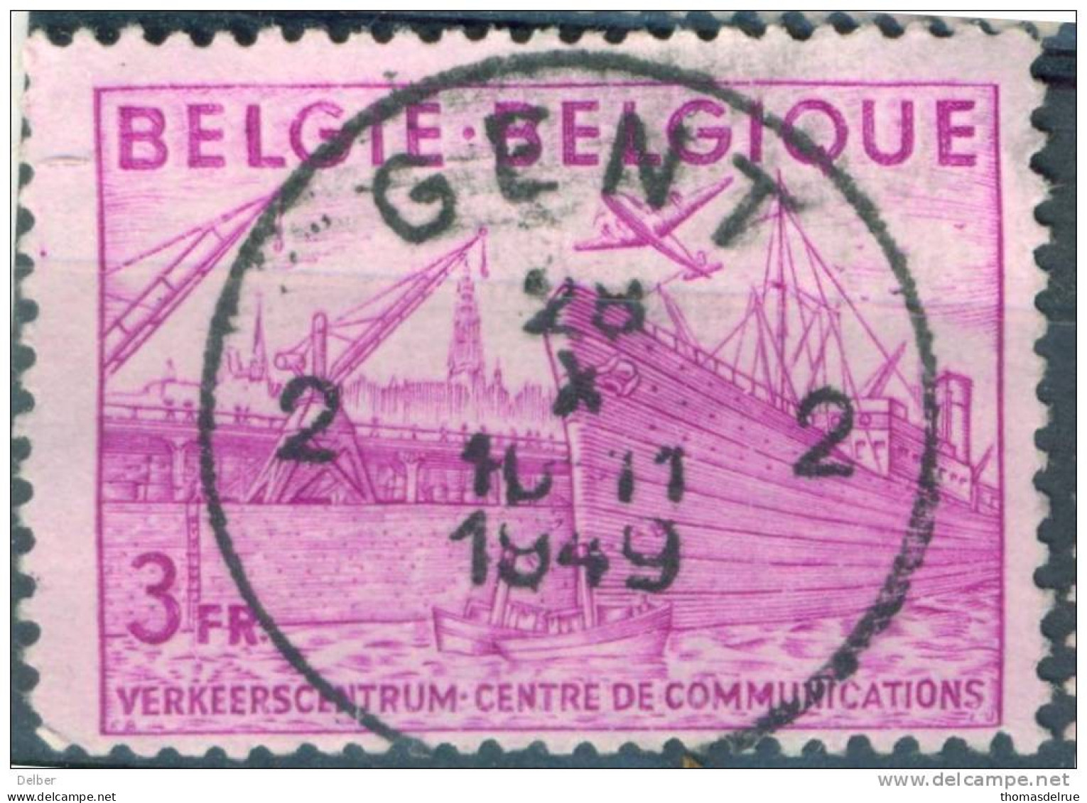 _Fy465: N° 770:  2 GENT 2 - 1948 Export