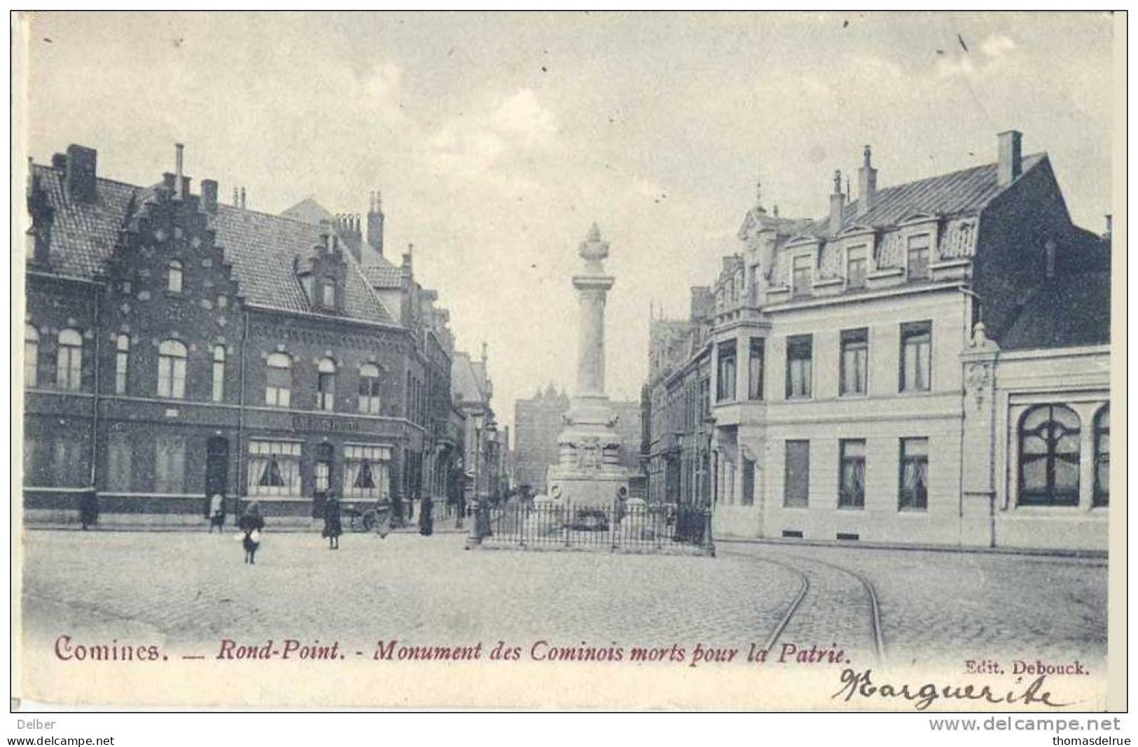 _ik560: COMINES  Rond - Point - Monument Des Cominois Morts Pour La Patrie - Comines-Warneton - Komen-Waasten