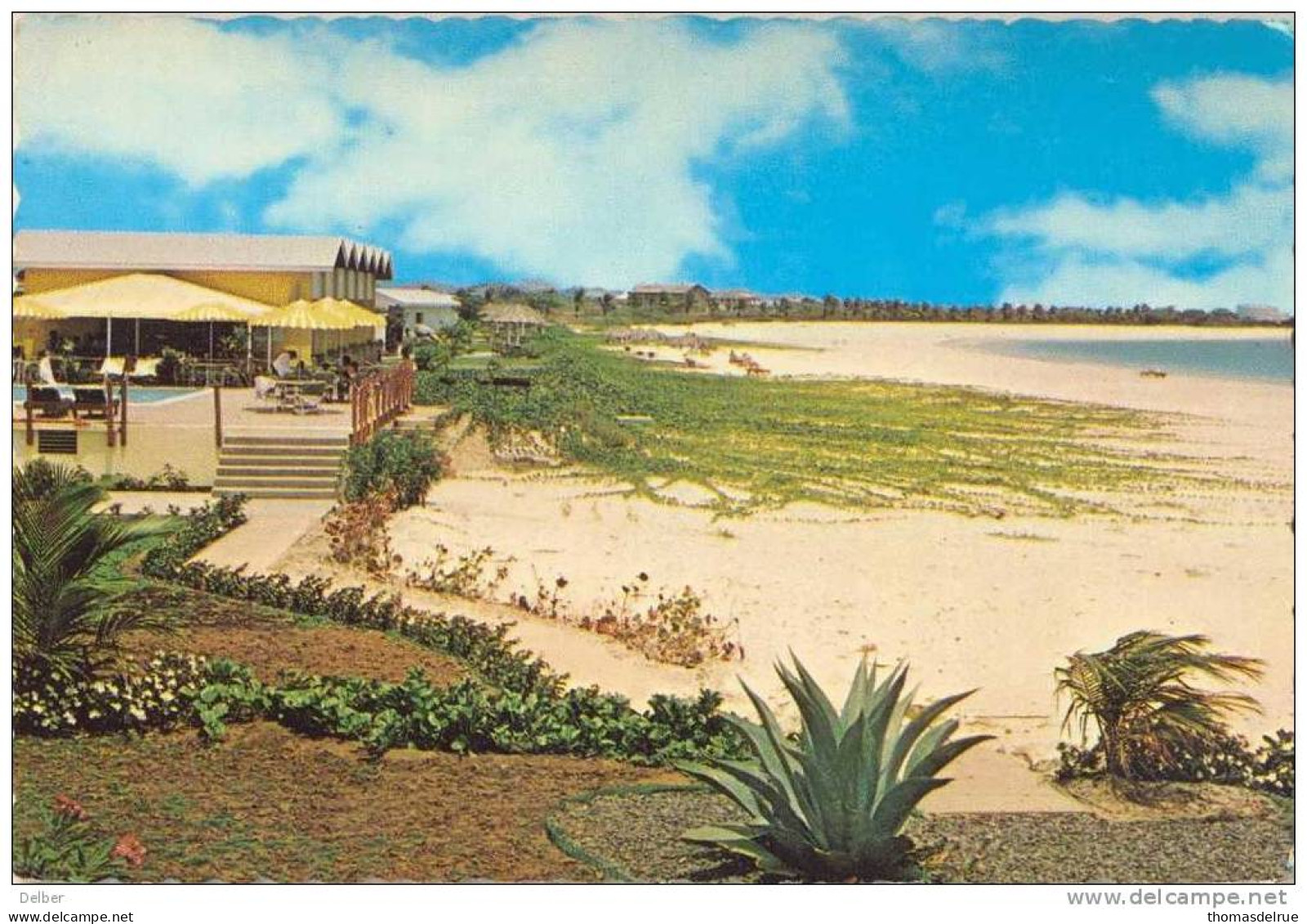 _Hc978: DEVI DEVI BEACH HOTEL  - ARUBA, NETh. Antilles ..stretch Of Eagle Beach With Pelican Bar & Pool Terrace >Tilburg - Aruba