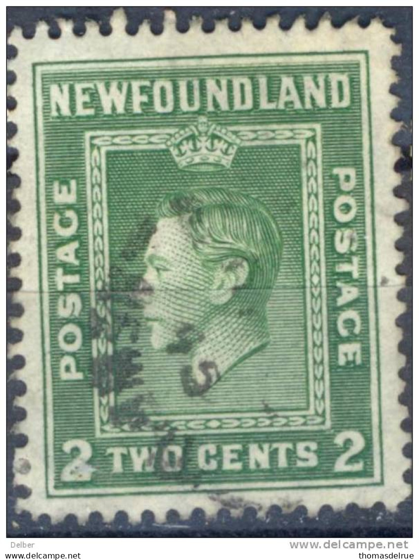 _Zo633: Newfoundland: Y.&T.N° 254 - 1908-1947