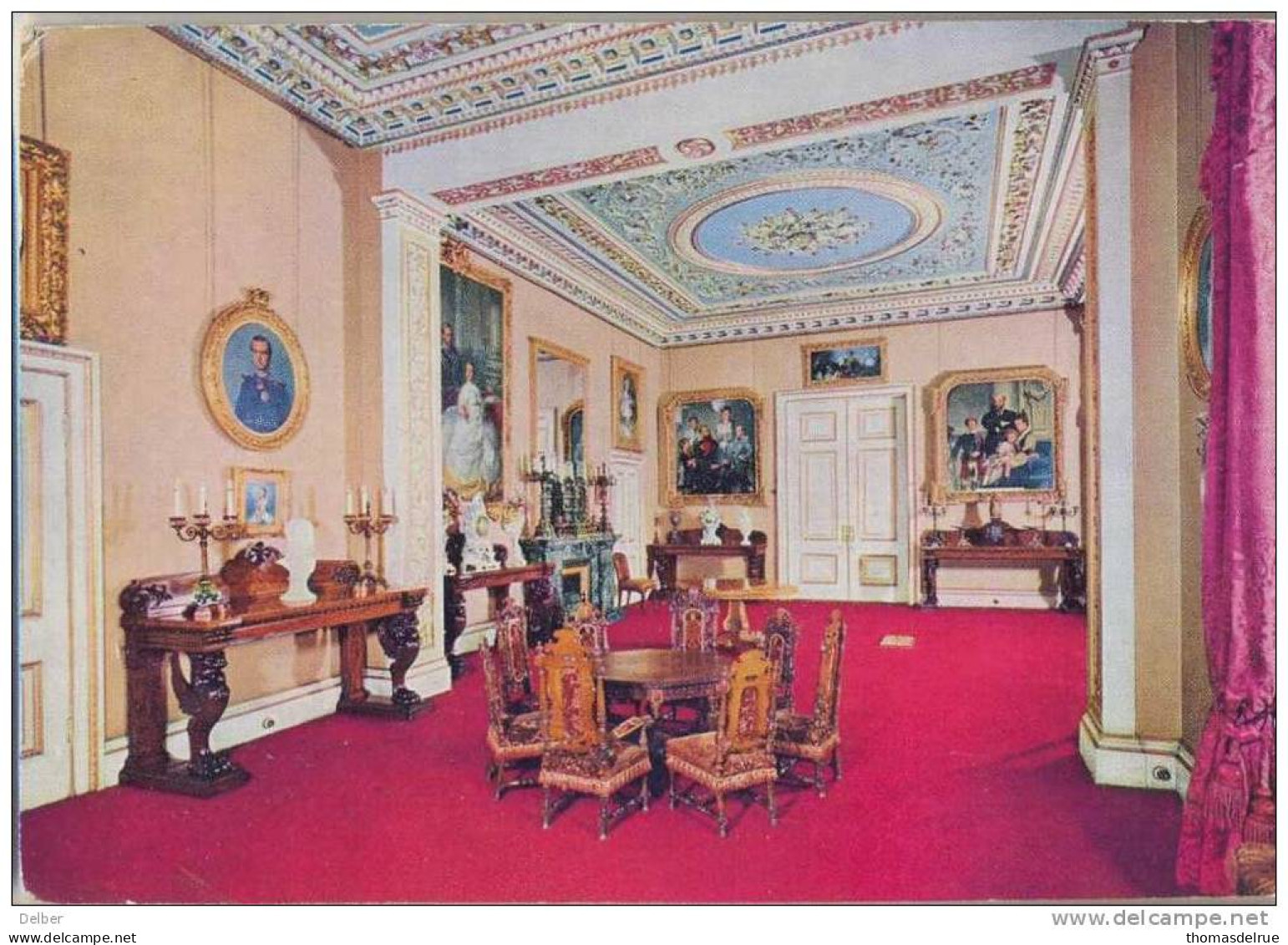 _Ny969 : OSBORNE House, Isle Of Wight - Diningroom + Vignet: Onbekend/Inconnu+Terug Aan Afzender...B AALST B - Cowes