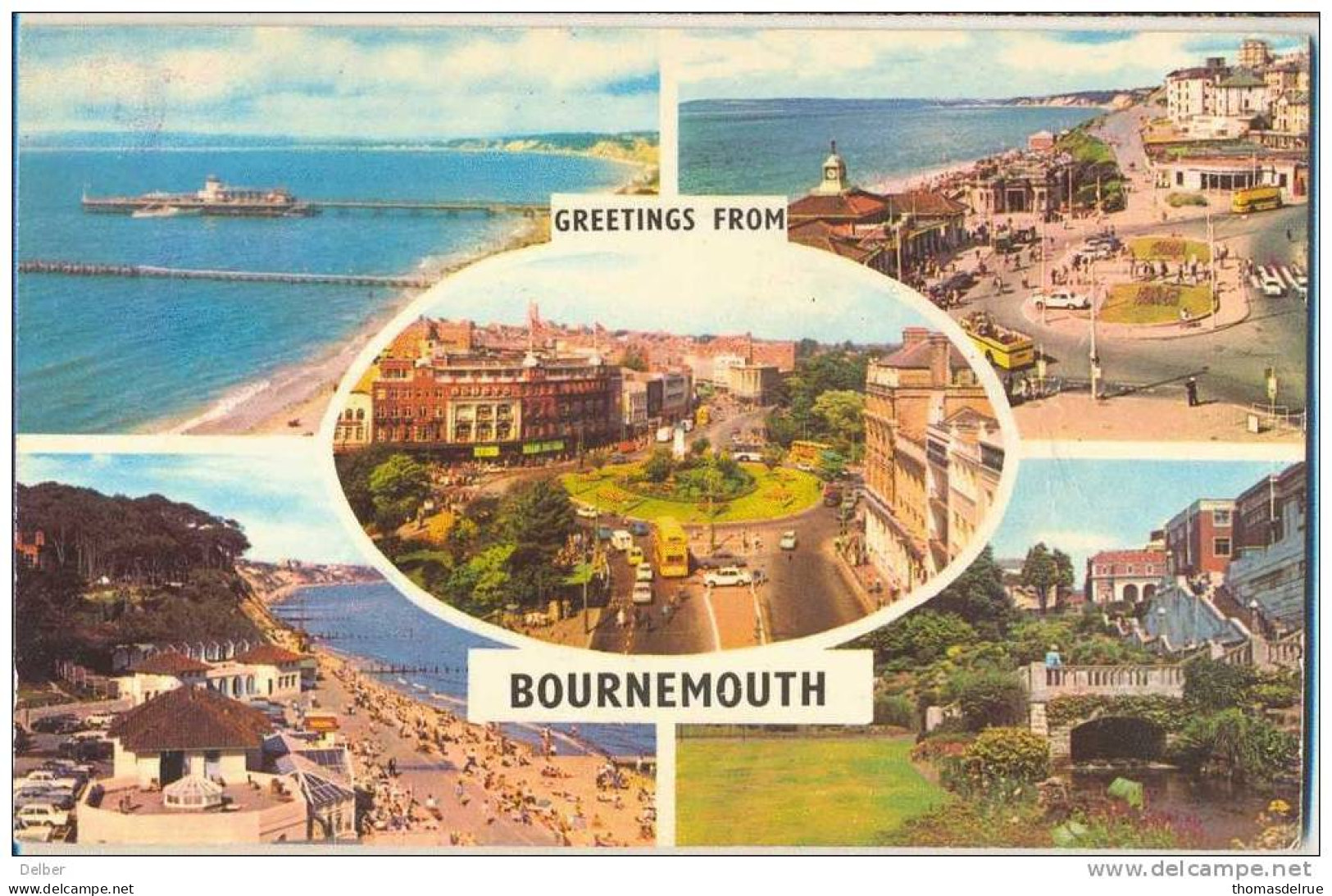 _N056: Greethings From BORNEMOUTH > Bruxelles + Rebuts.. - Bournemouth (from 1972)