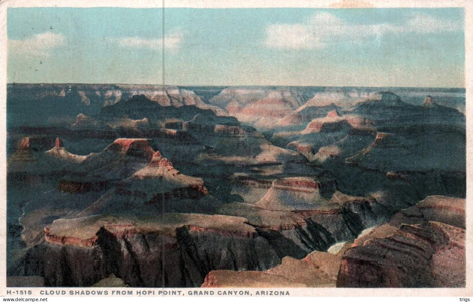 Grand Canyon - Cloud Shadows From Hopi Point - Grand Canyon