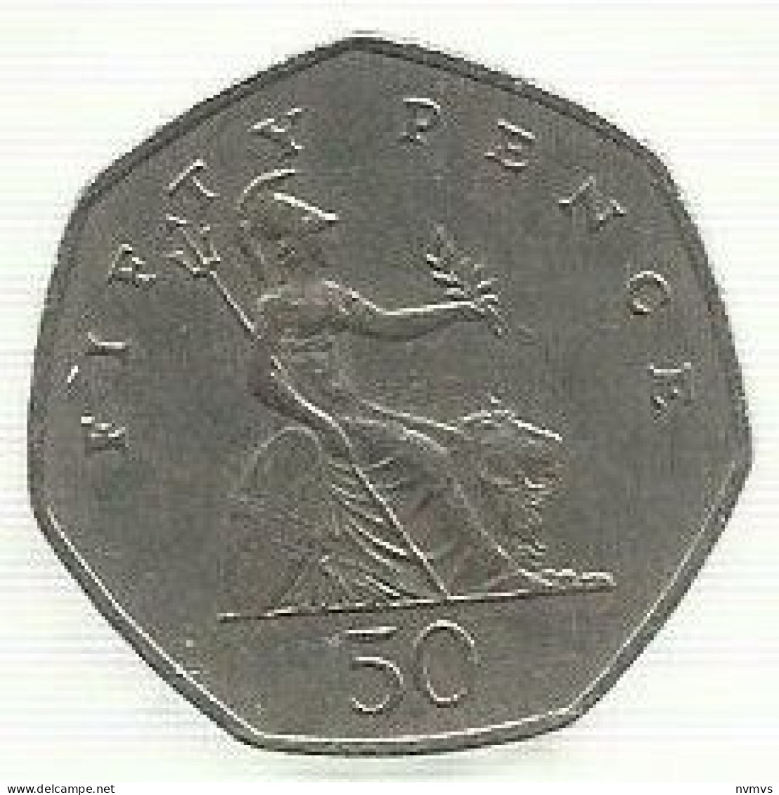 Inglaterra - 50 Pence 1997 - 50 Pence