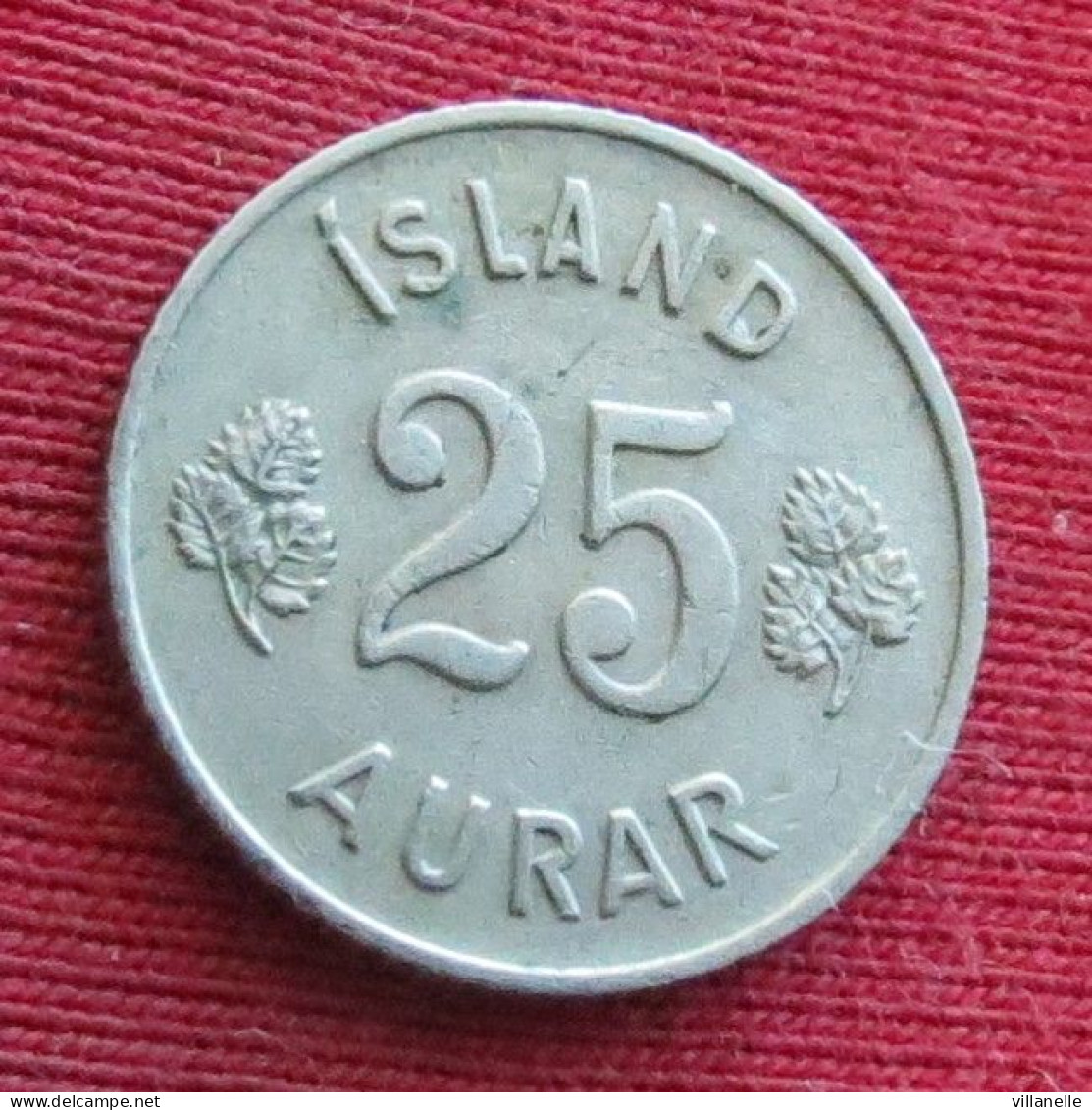 Iceland  25 Aurar 1951  Islandia Islande Island Ijsland W ºº - Iceland