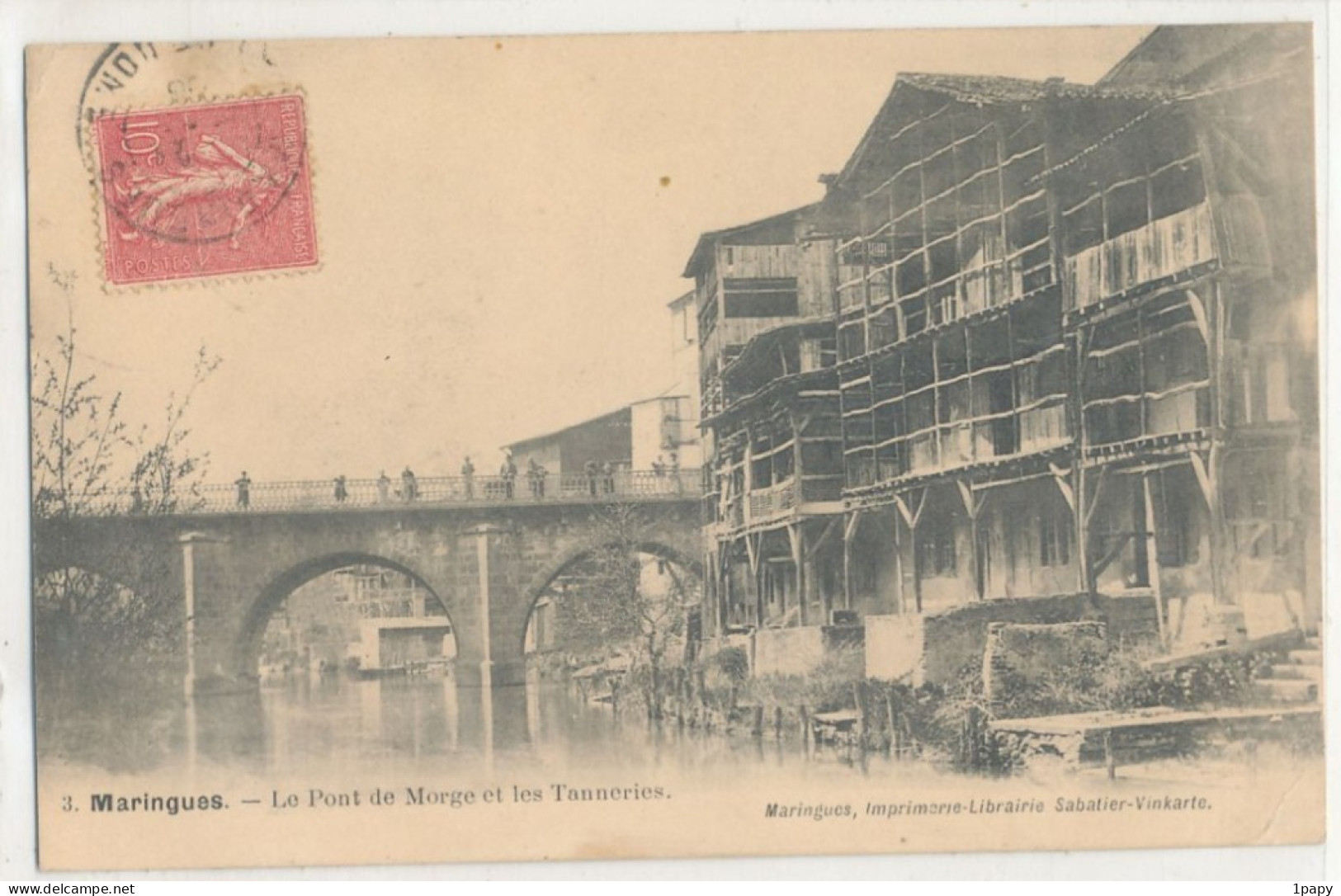 63 - Puy-de-Dôme - Maringues - Le Pont De Morges Et Les Tanneries - - Maringues
