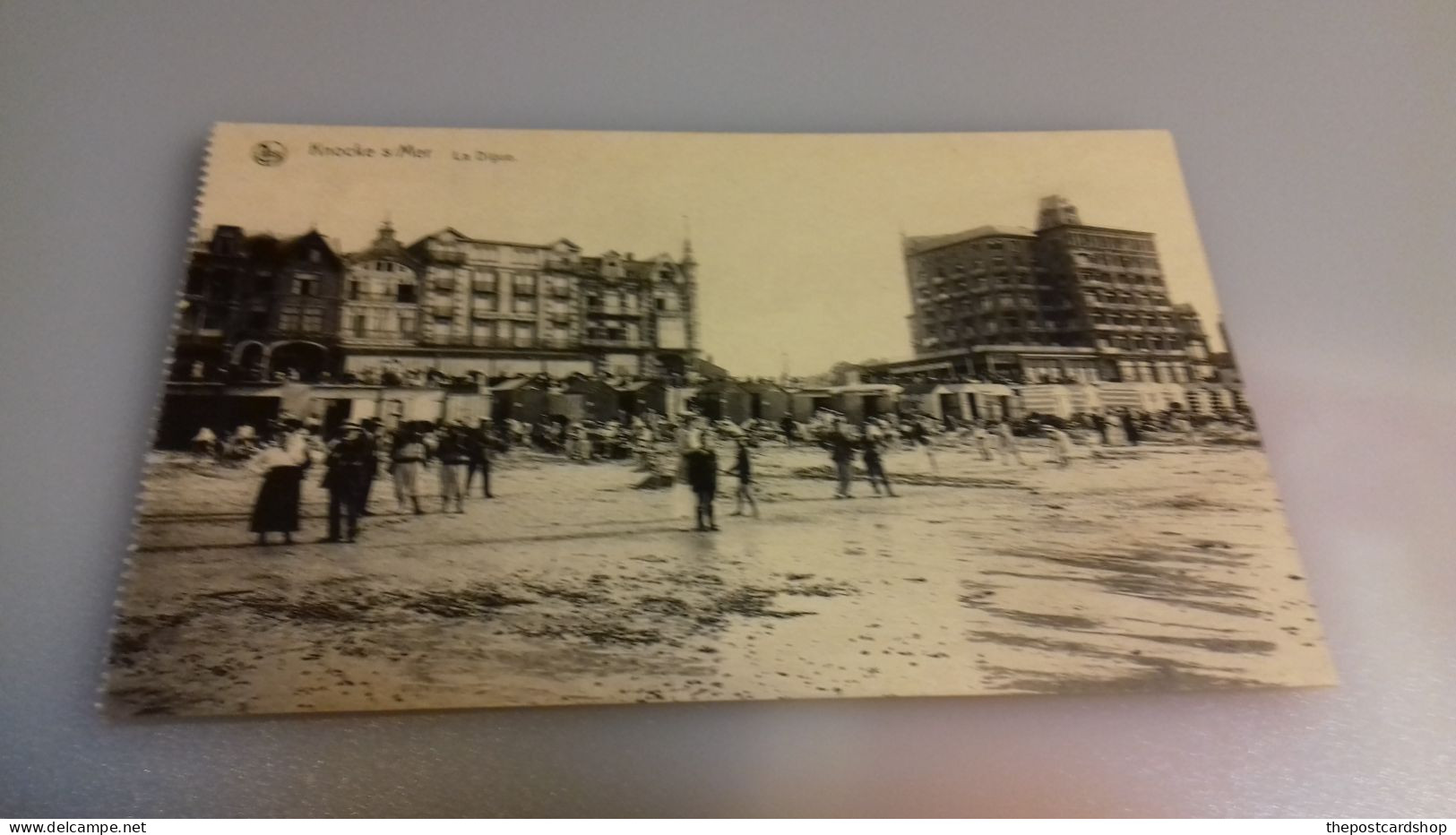 BELGIQUE KNOCKE SUR MER LA DIGUE UNUSED - Knokke