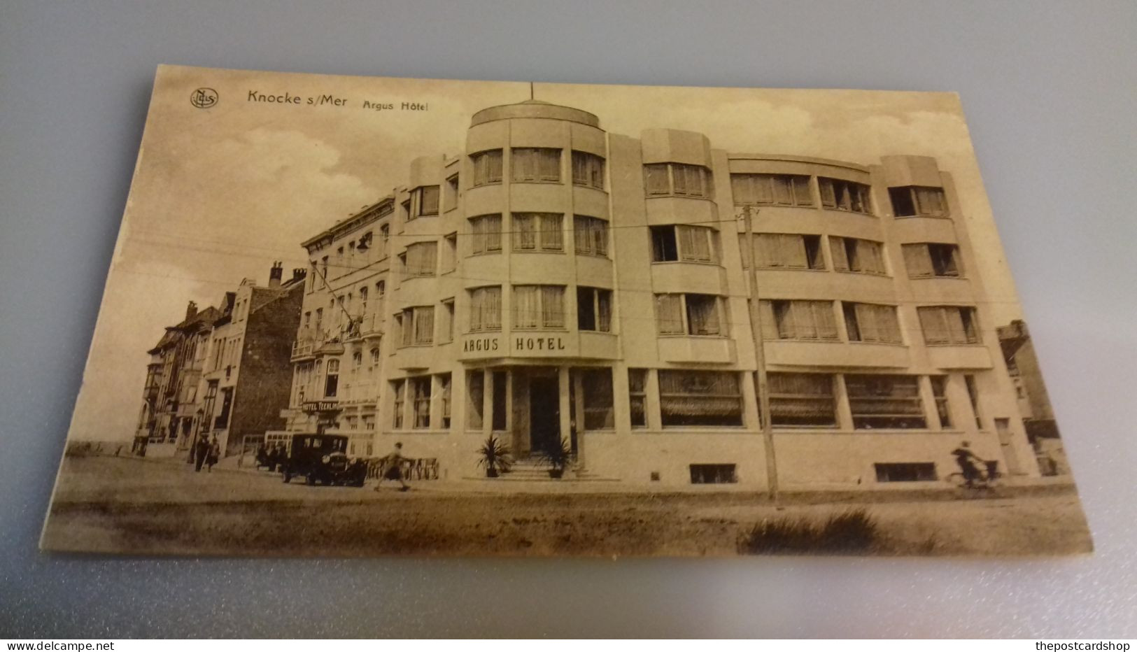 BELGIQUE KNOCKE - ARGUS HOTEL - AVENUE DU LITTORAL UNUSED - Knokke